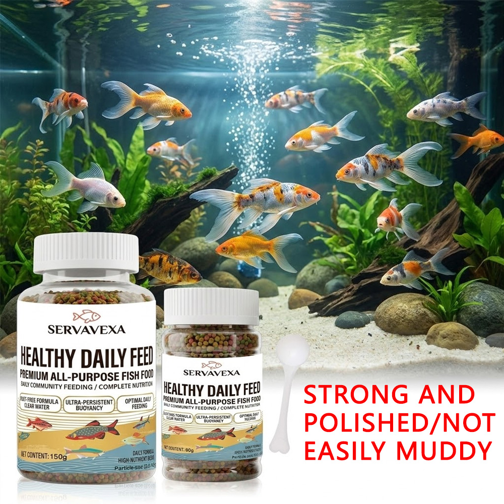 Tetra Fish In Aquarium - Premium Aquarium Visvoer 150g Micro Pellets