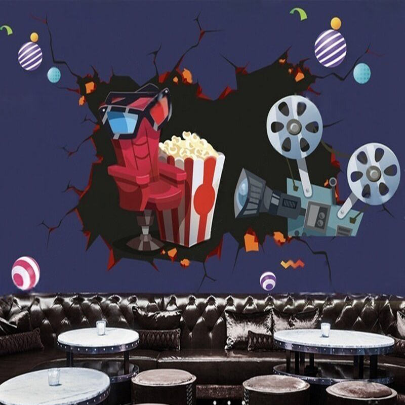 Background Film 3D - Unieke en frisse bioscoopcamera film cola