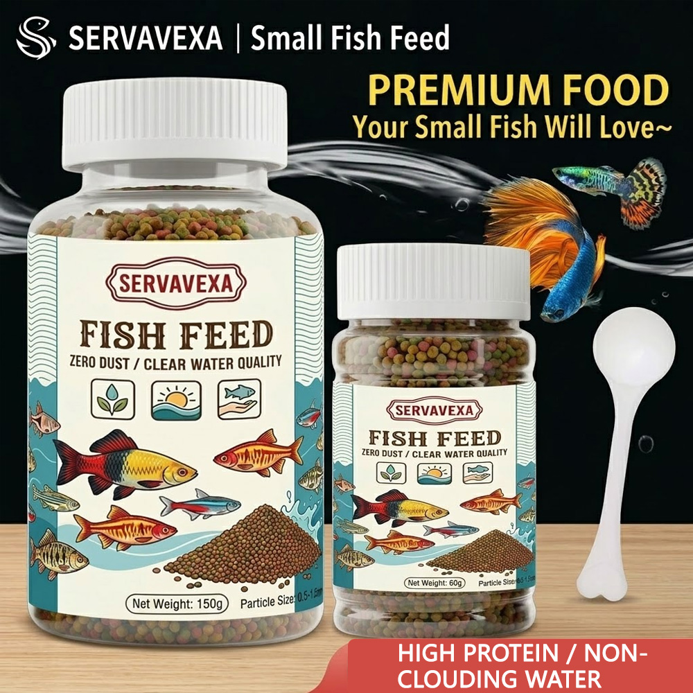 Tetra Fish In Aquarium - Premium Aquarium Visvoer 150g Micro Pellets