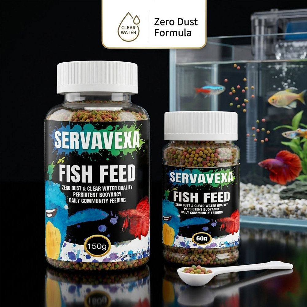 Tetra Fish In Aquarium - 60g/150g Heldere Water Visvoer Granulaat voor