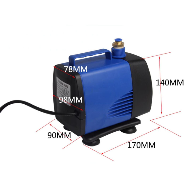 5M kop, 5000L/H stroom, 150W - - Powerhead Circulation Pump recensie en prijs