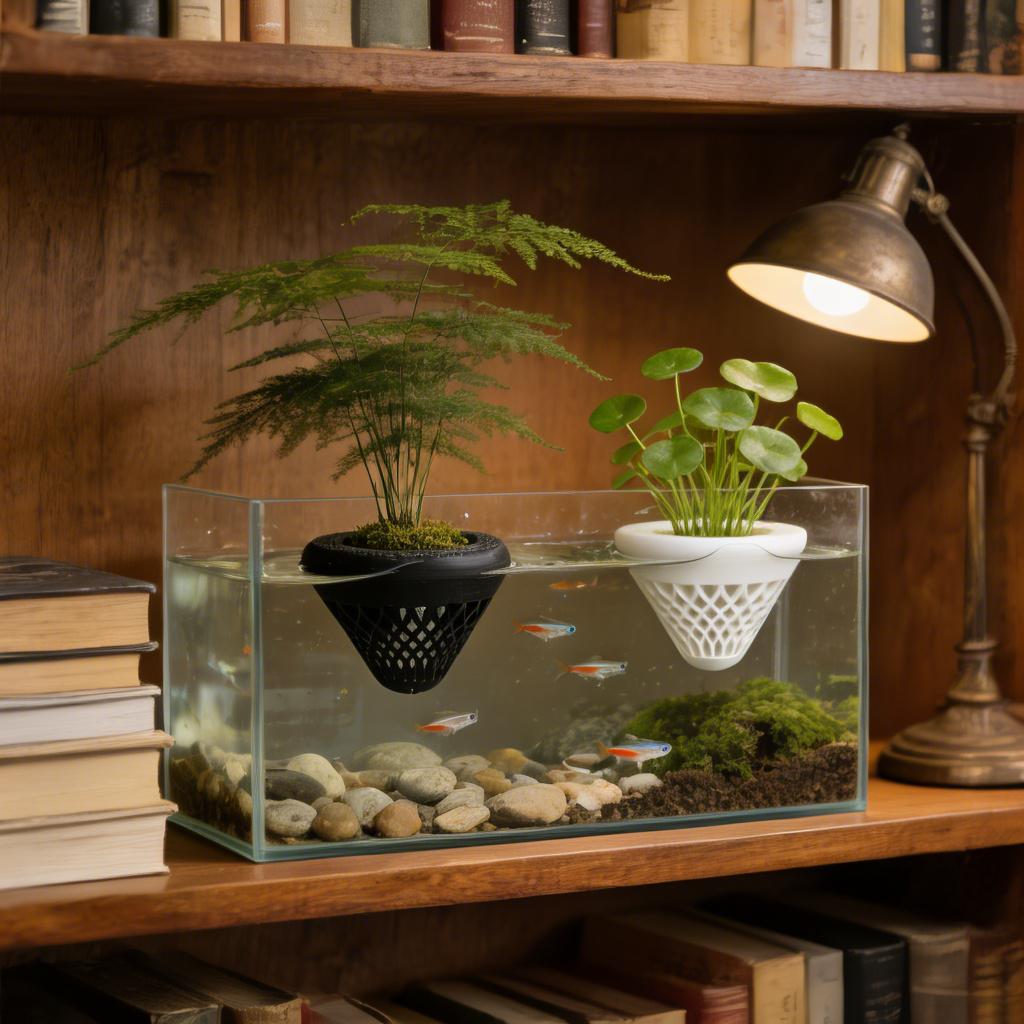 2 stuks drijvende aquariumplan - Aquarium Fish Cartoon recensie en prijs