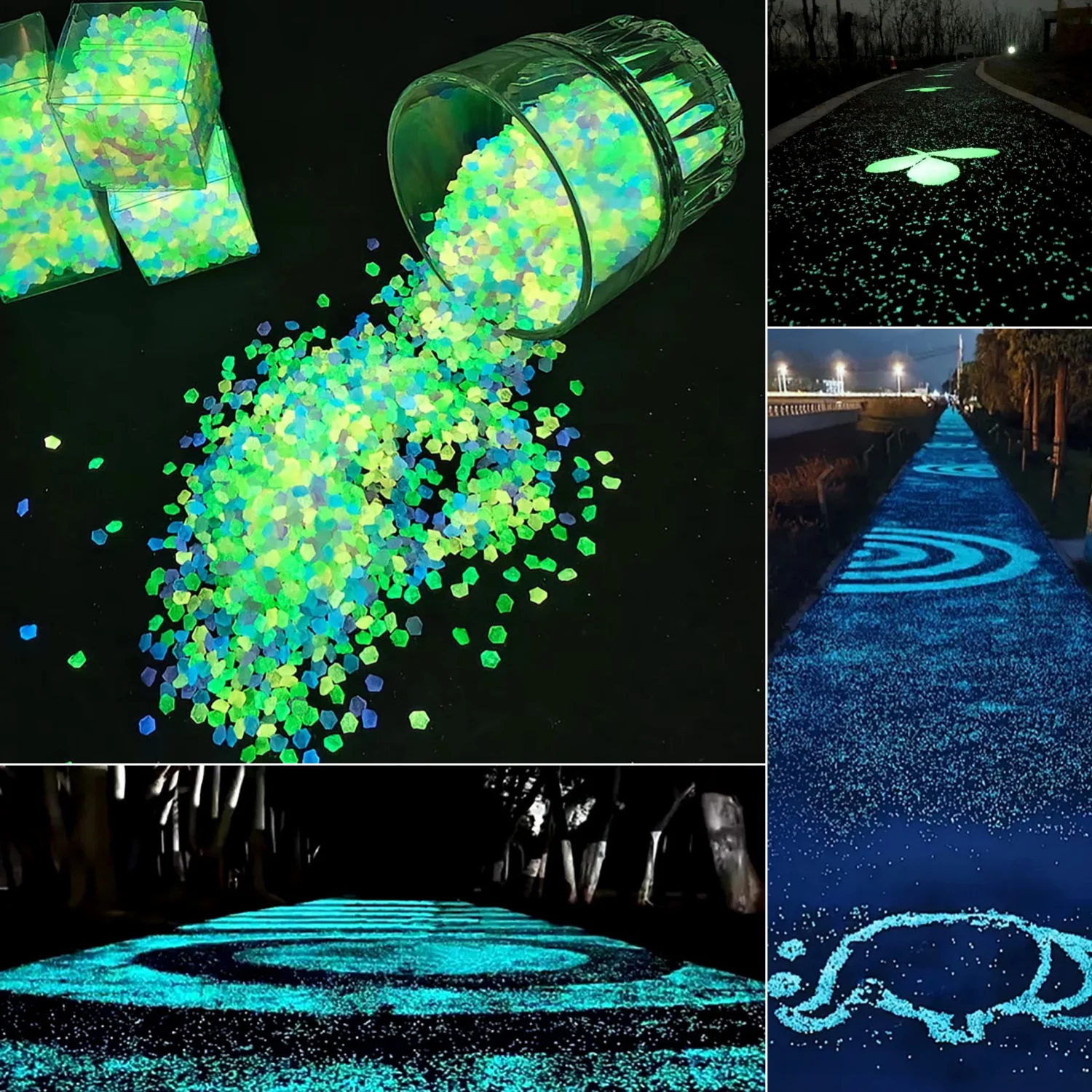 50 g/zak Decor Lichtgevende Za - Aquarium Fish That Glow In The Dark recensie en prijs