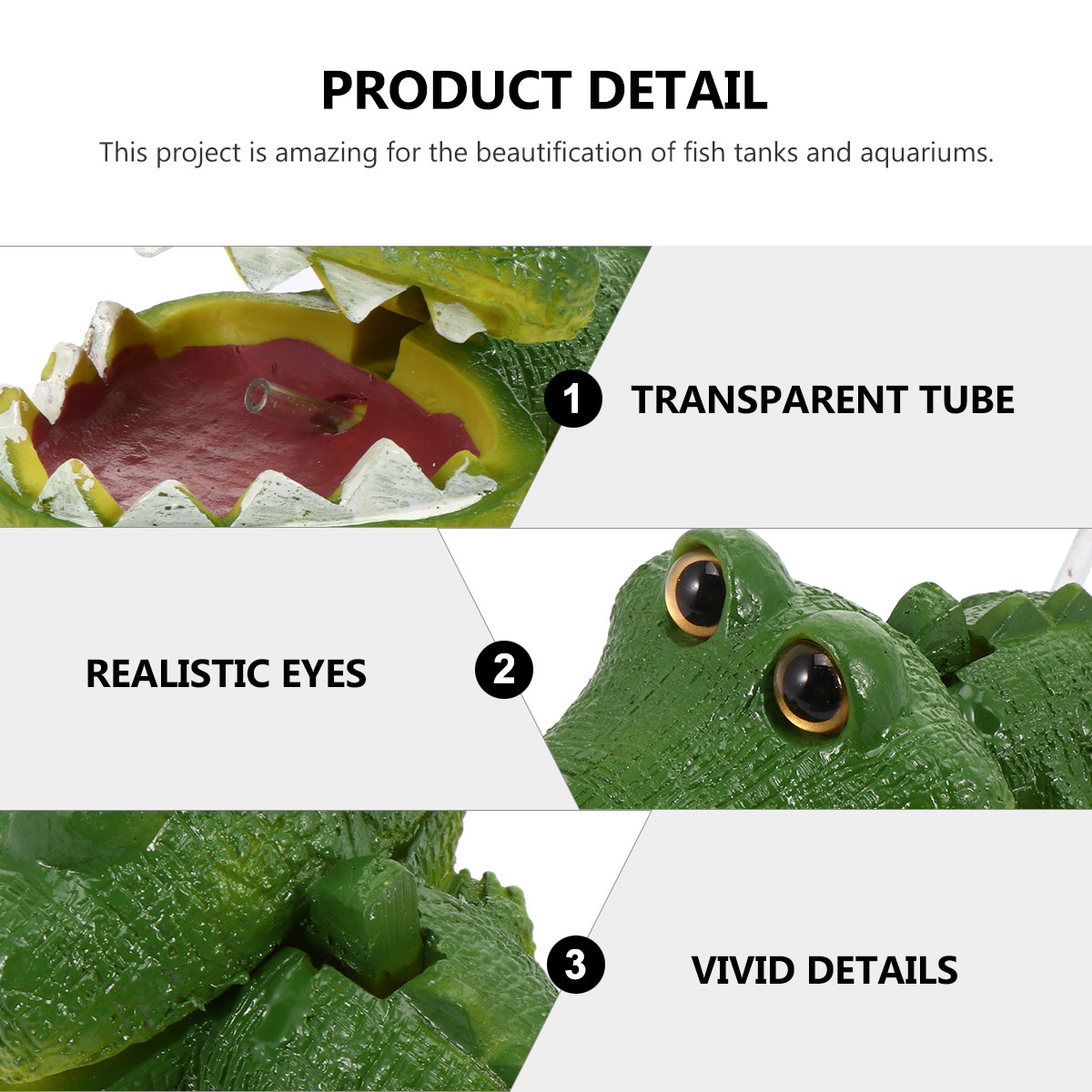 Realistisch alligator aquarium - Aquarium Fish Alligator recensie en prijs