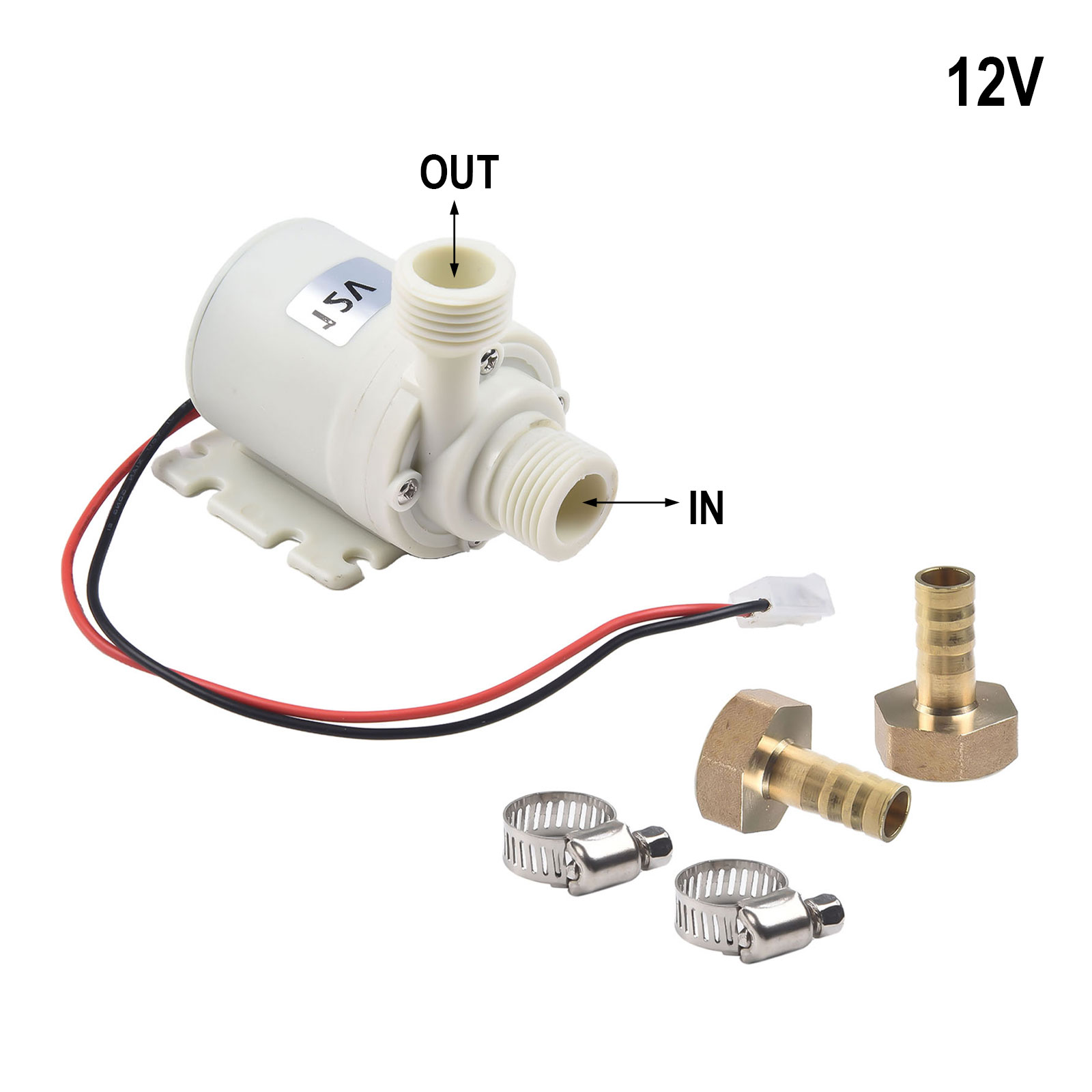 12V DC zonneboiler circulatiep - Powerhead Circulation Pump recensie en prijs