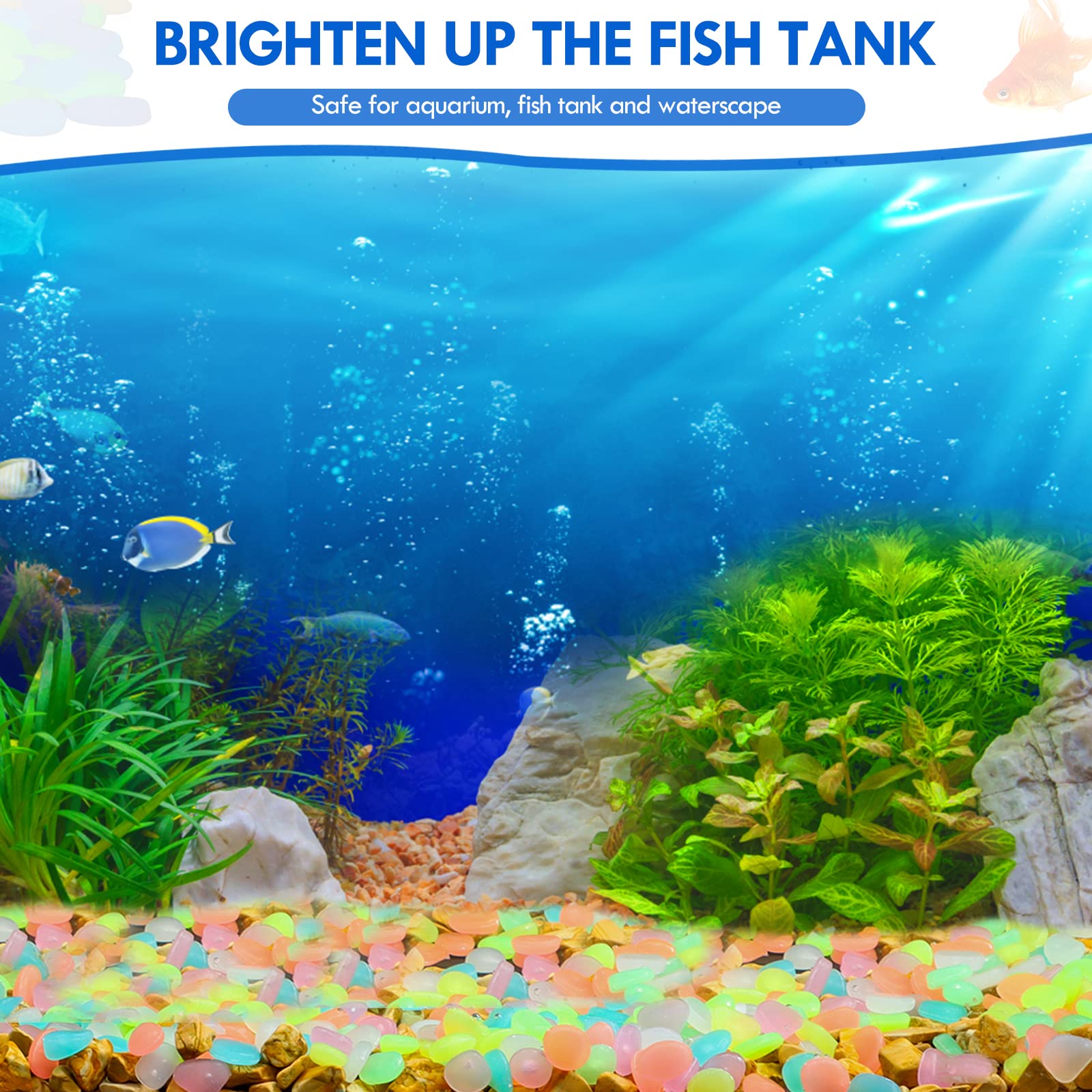 100 Stuks Glow in The Dark Tui - Aquarium Fish Fishing recensie en prijs