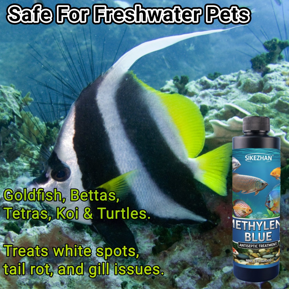 SIKEZHAN 98ml Pure Methylene B - Aquarium Fish Discus recensie en prijs