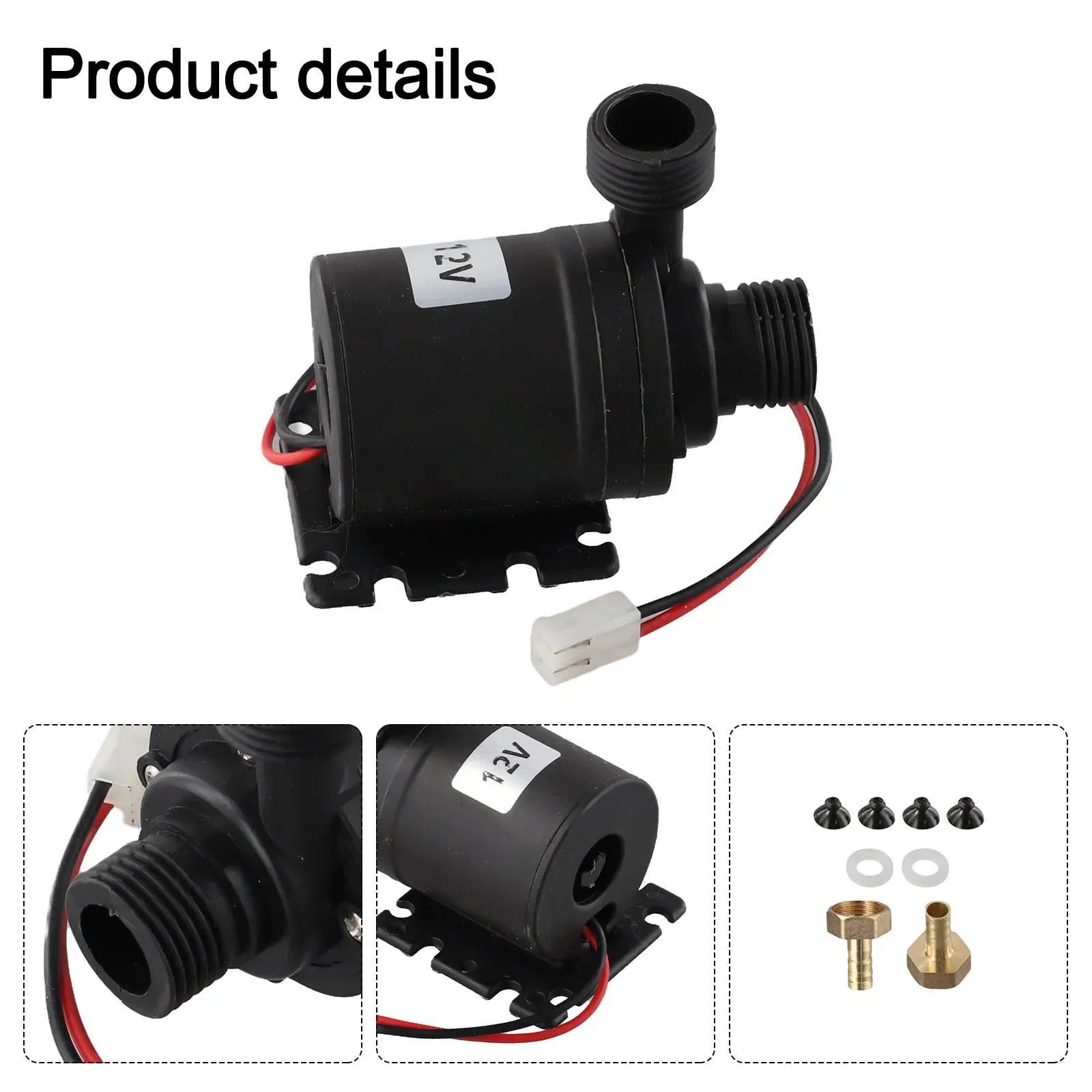 DC 12V 24V Zonne-energie Warm  - Powerhead Circulation Pump recensie en prijs